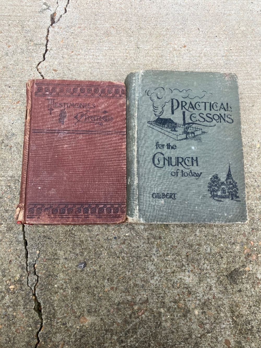 RARE F. C. GILBERT Practical Lessons for the Church of Today &Testimonies Church